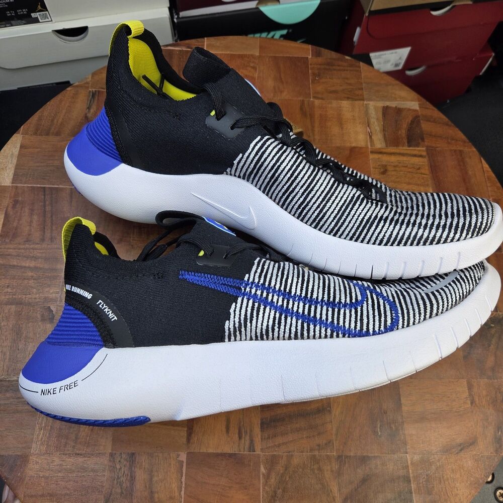 NIKE Men’s FREE RN NN RUNNING SHOES FLYKNIT BLUE US sz 9.5 FB1276-003